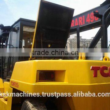 Used Condition Diesel Engine TCM 15t Forklift Second Hand TCM Automatic Transmission 15t Forklift Lifter for Sale in Shanghai photo-3