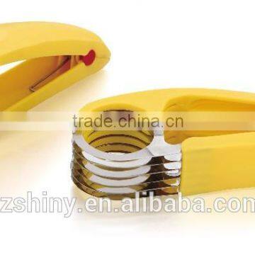 2016 New Design Multi-Blade Plastic Banana Cutter Banana Slicer Banana Grinder
