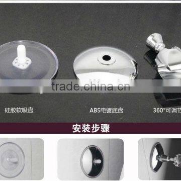 Bathroom Shower Holder Suction Cup Wall Braket [lastic Shower Holder Shower Hinge Plastic Shower Holders photo-3