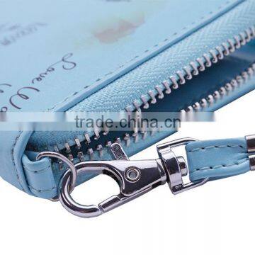 Guangzhou New Design PU Lady Zipper Around Wallet and Purses/Wholesale Fashion Gift photo-5