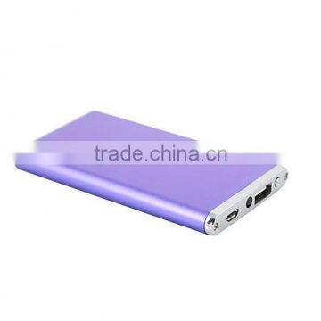 New Design Slim Power Bank 6000mAh