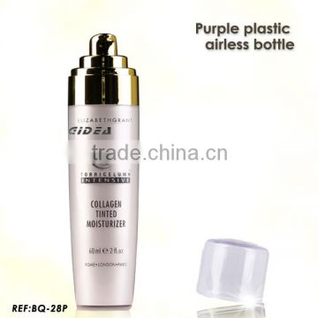 Pearl white Cosmetic airless bottle