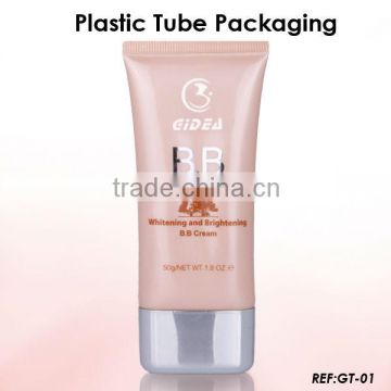 50ml Super Oval Plastic Cosmetic Packaging Tube For BB Cream Tube