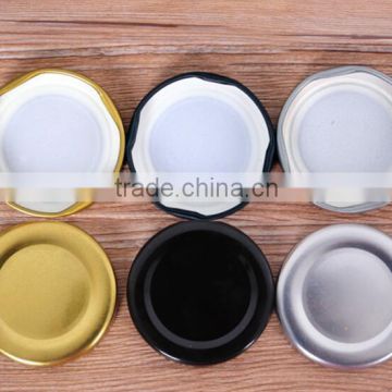 38mm 43mm 58mm 63mm 66mm 70mm 82mm tinplate lug cap lid for glass bottles and jars