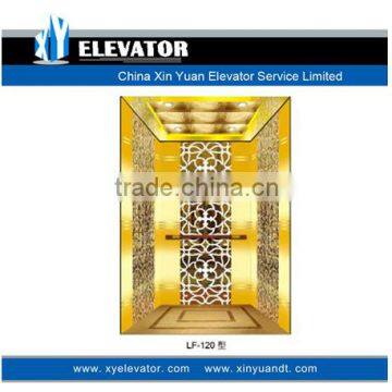 XY residential Elevator parts Home Elevator Golden Cabin elevator carbin