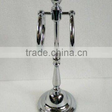 top finial decorative hand towel holder bathroom double towel rings