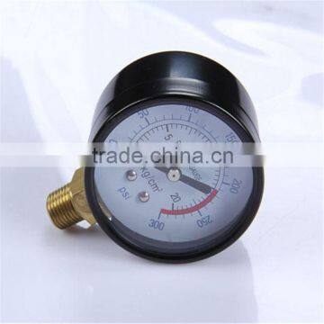 Durable Light Weight Easy To Read Clear Paintball Pressure Gauge