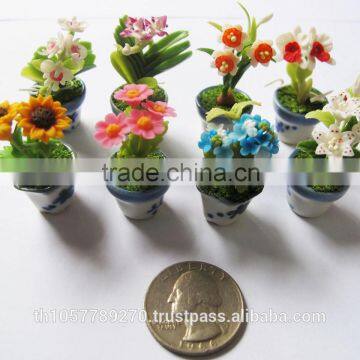 Dollhouse Miniature Flower Deco Scale 1:12