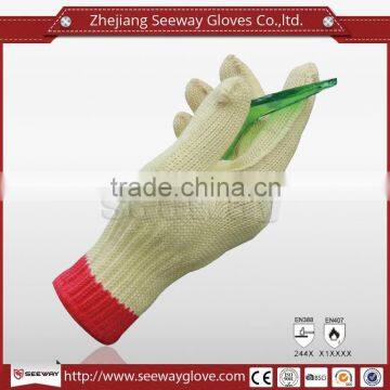 SEEWAY aramid cut resistant glove with anti heat