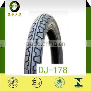 Reasonable design DEJI tubeless motorcycle tire 120/90-10