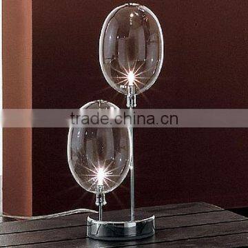 Simple Table Lamp With Metal+ Glass Study Modern Desk Lamps photo-2