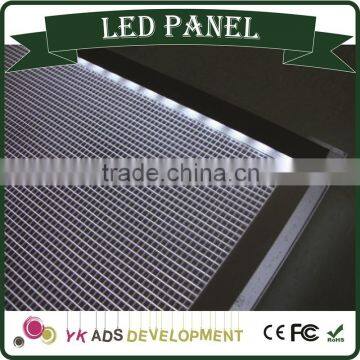 LED tv display panel has Any color available with LED Crystal Light Frame uses include advertising or decoration