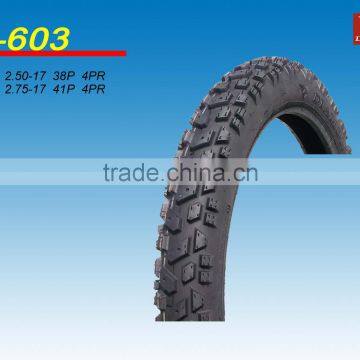 2014 newest anti-skid motorcycle tire 2.50-17,2.75-17