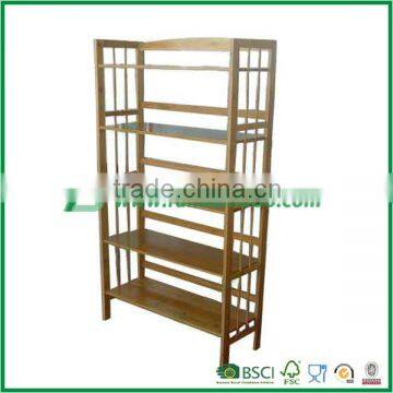 Fuboo-- bamboo storage bookrack, 4-floor shelves
