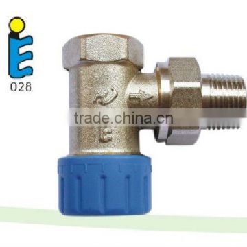 Thermostatic valve body angle valve EN215 approved