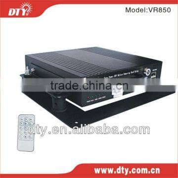 4 ch full D1 h.264 hard disk mobile dvr operated with USB mouse and remote control