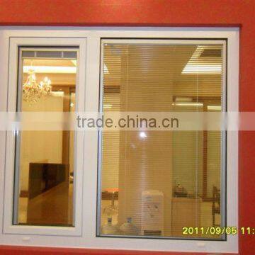 Good quality upvc casement windows, upvc windows with blinds inside