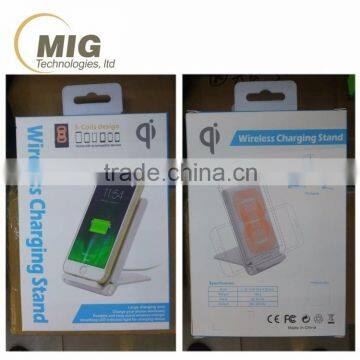 Efficient Wireless Charger, qi Universal Portable Mobile Phone Charger for Smart Phones, With 3 Coils photo-6