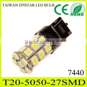 Car led bulb T20 7440 led bulb lamp 5050 smd led super bright