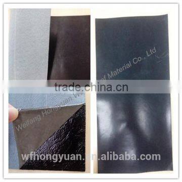 1.2~2.0mm Self-adhesive Modified Bitumen Waterproof Membrane/self-adhesive HDPE Waterproof Membrane photo-2