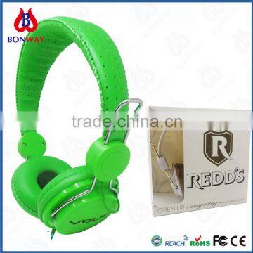 Colorful cute stereo headphone wholesales from china