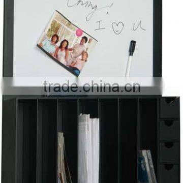 SR2403 letters holder and storage wooden memo board
