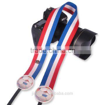 World Cup France Team Camera Straps football or flag For Nikon for Canon for Olympus for Sony for Pentax for Leica