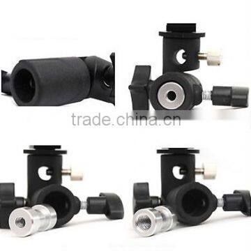 E Speedlite Flash Mount Holder For Light Stand Photo Video Studio Umbrella Hole photo-4