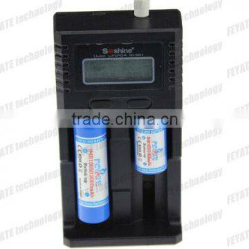 Factory outlet! polysilicon solar battery charger 18650 26650 Nimh/Lifepo4 battery charger