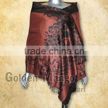 Jaquard pashmina shawl