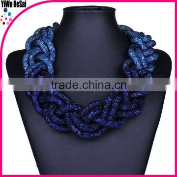 2015 Yiwu jewelry factory friendly costume jewelry fashion necklace