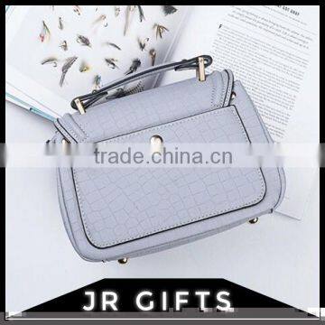 Attractive Design Pink Genuine Leather Small Shoulder Bag