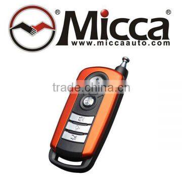 With Antenna Metal 5buttons Brighten orange edge learning code remote control, Car alarm transmitter (RT916)
