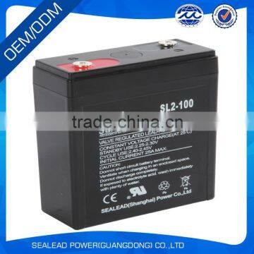 medical equipement usage 2V 100Ah vrla battery