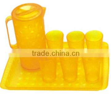 Best Promotional Plastic Jug Water Cup Set 6 in 1