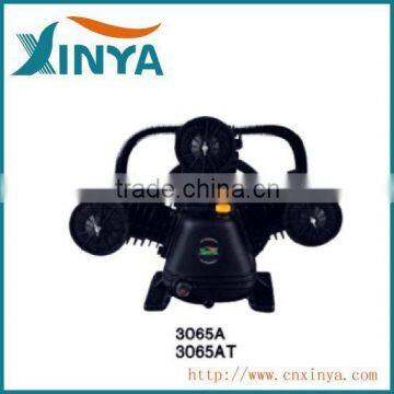 XINYA A-type 8bar 4hp 65mm 3 cylinder ac piston belt-driven air compressor pump for sale(3065A)