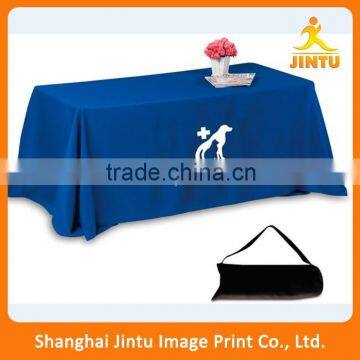 2016 advertising decorative table covers throw with sublimation print