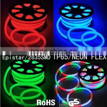 10m 20m bendable IP65 neon flexible light/SMD2535/5050LED flex PVC neon light for room                        
                                                Quality Choice