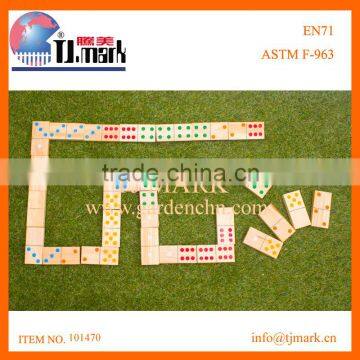 WOOD DOMINOES BRICKS