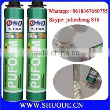 high expansion adhesive foam sealant polyurethane