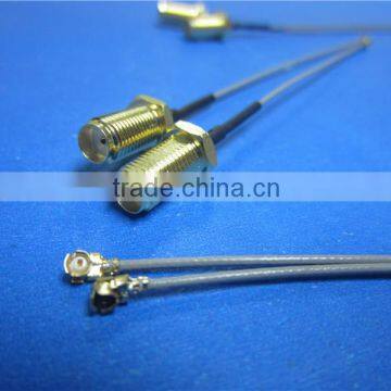 SMA female to IPEX RF Coax coaxial pigtail extension Cable