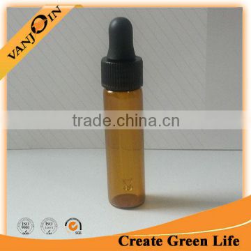 Amber 5ml Glass Dropper Bottle