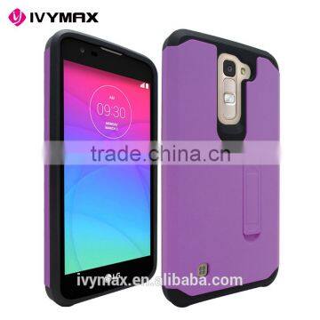 IVYMAX 2016 newest factory supply PC+TPU phone case for LG K7 case covers