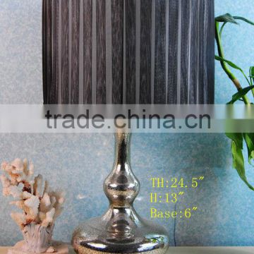 Modern interior decoration golden glass table lamp/light