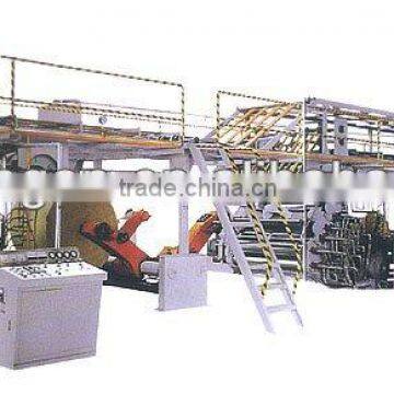 Corrugated box production line