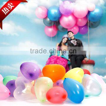 10'' 1.5g pearl heart shape latex balloons for party decoration