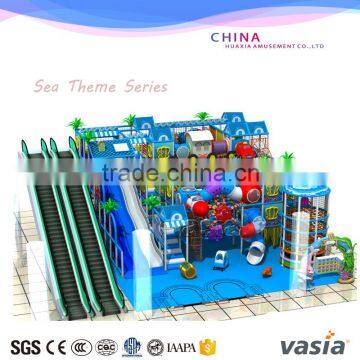 Ocean Themed Children Playground Indoor,Kids Indoor Playground Equipment