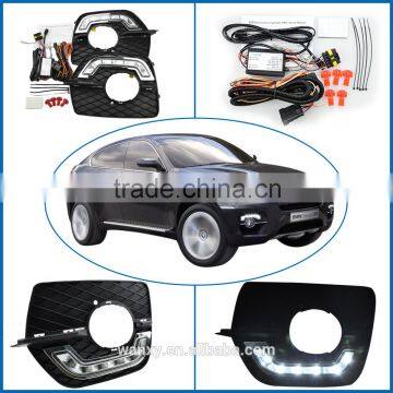 Super brightness accessori for bmw x6 led drl daytime running light