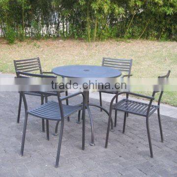 Hot Sale Patio Metal Garden Furniture Sets