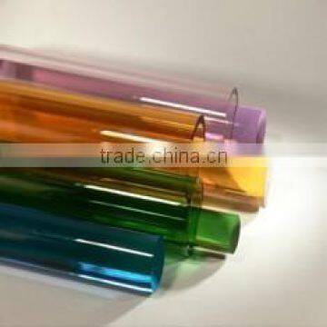 factory direct wholesale borosilicate glass tube colour tube